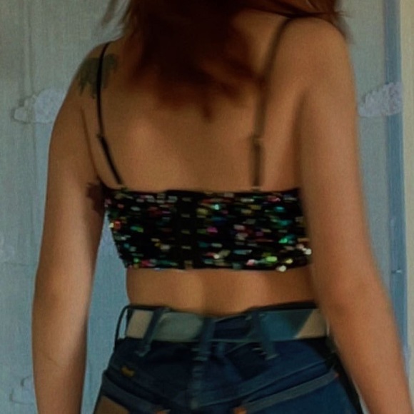 sequined bra/ corset - Picture 2 of 3